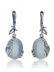 Серьги "Винтаж Дуо" 5773s1SerKoshSer165g047