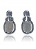 Серьги "Винтаж Дуо" 5538s1SerLabrSer235p056