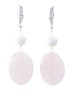 Серьги "Rock balls" 7265SerKvarRoz350RB