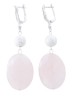 Серьги "Rock balls" 7265SerKvarRoz350RB