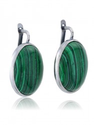 Серьги "Винтаж Дуо" 5996s1SerMalaZel180g1309