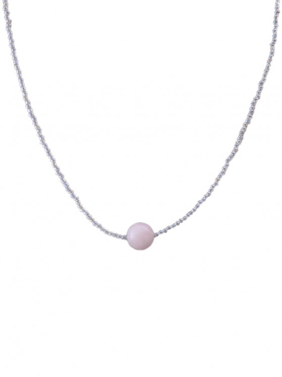 Чокер "Beads Line" 6581ChoOpalRoz160BdsLine