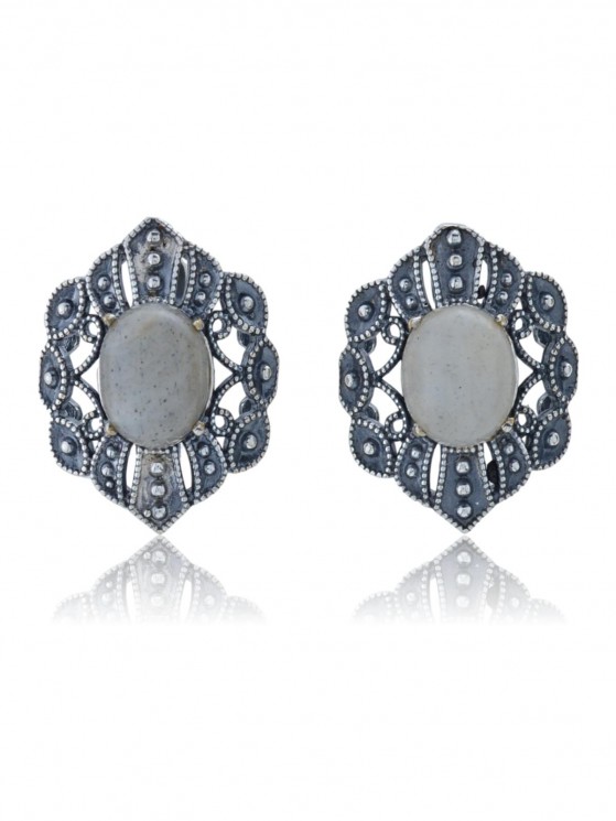 Серьги "Винтаж Дуо" 5539s1SerLabrSer235p070