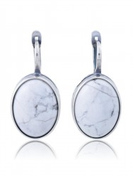 Серьги "Винтаж Дуо" 6428s1SerKakhBel240g1335