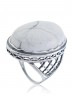 Кольцо "Винтаж Дуо" 6374s2KolKakhBel105g019