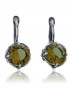 Серьги "Винтаж Дуо" 5540s1SerSultRoz33520257