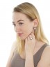 Серьги "Винтаж Дуо" 5898s1SerPerlBel165g1084