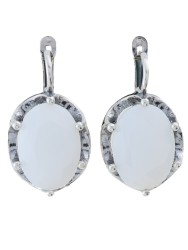Серьги "Винтаж Дуо" 7605s1SerLunnGol265g42