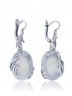 Серьги "Винтаж Дуо" 6176s1SerKhruPro185g047