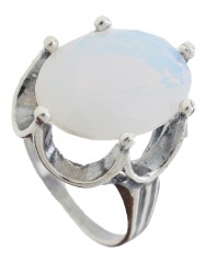 Кольцо "Винтаж Дуо" 7605s2KolLunnGol135g42