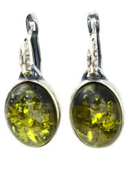 Серьги "Винтаж Дуо" 4187SerYntZel165g15001