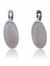Серьги "Винтаж Дуо" 5011s1SerAgatSer145g989