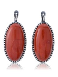 Серьги "Винтаж Дуо" 5180s1SerYashKor185g741