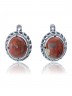 Серьги "Винтаж Дуо" 5899s1SerYashKor165g1084