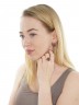 Серьги "Винтаж Дуо" 5899s1SerYashKor165g1084