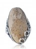 Кольцо "Винтаж Дуо" 6126s2KolYashBzh105g1267