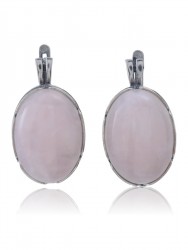 Серьги "Винтаж Дуо" 5729s1SerKvarRoz18520184