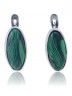 Серьги "Винтаж Дуо" 5012s1SerMalaZel145g989