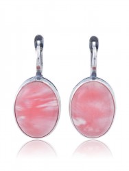 Серьги "Винтаж Дуо" 6431s1SerKvarRoz240g1335