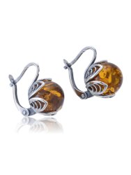 Серьги "Винтаж Дуо" 4867s1SerYantOra170p297