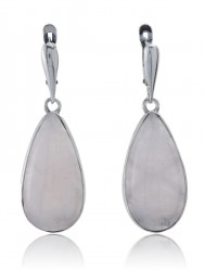 Серьги "Винтаж Дуо" 5778s1SerKvarRoz185g1008