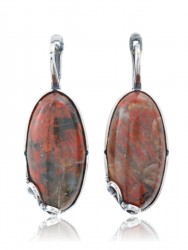 Серьги "Винтаж Дуо" 6128s1SerYashKra215g1267