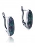 Серьги "Винтаж Дуо" 5013s1SerTsoiZel145g989