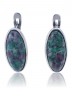 Серьги "Винтаж Дуо" 5013s1SerTsoiZel145g989