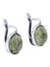 Серьги "Винтаж дуо" 6702s1SerZmeeZel185g1245