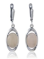 Серьги "Винтаж Дуо" 5269s1SerAgatSer145p299