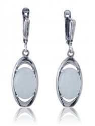 Серьги "Винтаж Дуо" 5731s1SerUlekSer145p299