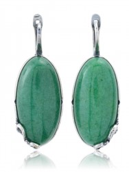 Серьги "Винтаж Дуо" 6129s1SerKhriZel215g1267