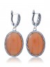 Серьги "Винтаж Дуо" 6482s1SerKoshKor265g019