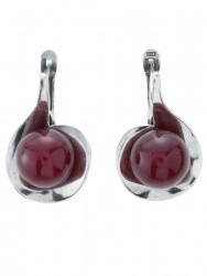Серьги "Винтаж Дуо" 6928s1SerKhalBor225g18
