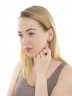 Серьги "Винтаж Дуо" 5902s1SerSerdKor165g1084