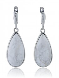 Серьги "Винтаж Дуо" 5780s1SerKakhBel185g1008