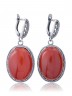Серьги "Винтаж Дуо" 6483s1SerSerdKor265g019