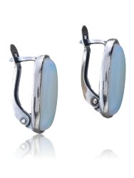 Серьги "Винтаж Дуо" 5015s1SerLunnGol145g989