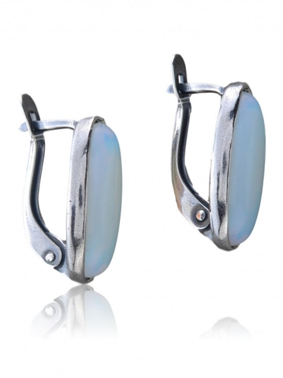 Серьги "Винтаж Дуо" 5015s1SerLunnGol145g989
