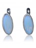 Серьги "Винтаж Дуо" 5015s1SerLunnGol145g989