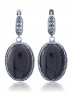 Серьги "Винтаж Дуо" 6380s1SerKoshChe215g019