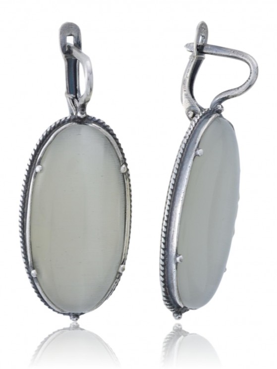 Серьги "Винтаж Дуо" 5854s1SerKoshSer235g180