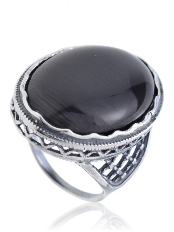 Кольцо "Винтаж Дуо" 6380s2KolKoshChe105g019