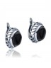 Серьги "Винтаж Дуо" 5904s1SerAgatChe165g1084