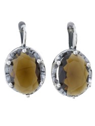 Серьги "Винтаж Дуо" 7611s1SerRaukKor265g42