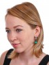 Серьги "Селебрити Болл" 4353SerMalZel200CelebBll12