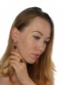 Серьги "Винтаж Дуо" 5500s1SerSultRoz665p850