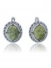 Серьги "Винтаж Дуо" 5905s1SerZmeeZel165g1084