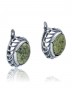 Серьги "Винтаж Дуо" 5905s1SerZmeeZel165g1084