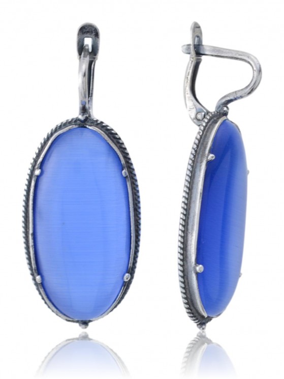 Серьги "Винтаж Дуо" 5856s1SerKoshGol235g180